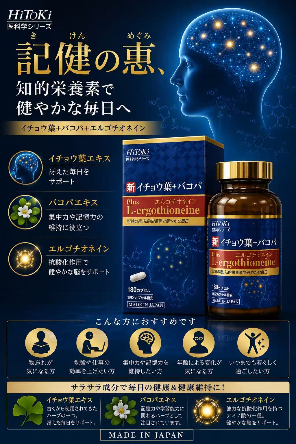 新イチョウ葉＋バコパ